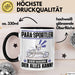 Para-Sportler Tasse Geschenk für Para-Sportler Der Mann Der Alles Kann Geschenkidee zum Geburtstag Schwarz Trendation