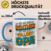 Rentner Pensionär Sarkasmus Opa Tasse Geschenk Lustige Geschenkidee Spruch Ich Bin Kein Rentner Ich Bin Jetzt Vollzeit Opa Blau Trendation