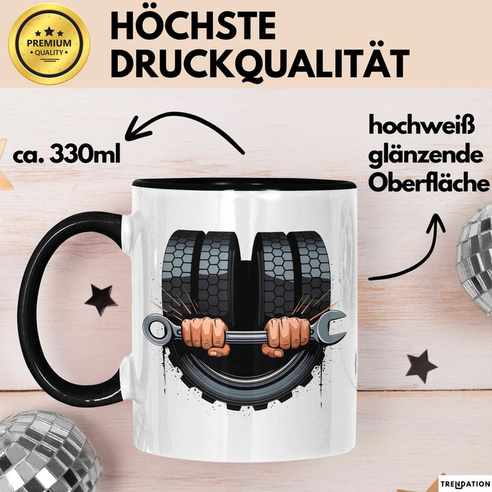 LKW Mechaniker Tasse Geschenk Lustige Geschenkidee Spruch Für Nutzfahrzeug Profis Trendation