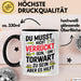 Fußball Tasse Geschenk Sei ein Torwart Fußballfan Geschenkidee Lustig Trendation