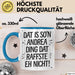 Andrea Tasse Geschenk Dat Is So'n Andrea Ding Dat Raffste Eh Nicht Geschenkidee Becher mit Name Blau Trendation