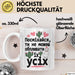 Lustige Чашка Geschenk Посміхайся Не Можеш Обплювати Подарунок Lama Ukrainisch Weiß Trendation