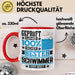Schwimmer Geschenk Lustiger Spruch für Schwimmer Geschenkidee Bester Schwimmer Der Welt Rot Trendation