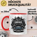Kfz Mechaniker Tasse Geschenk Lustige Geschenkidee Spruch Für Auto Reparatur Profis Rot Trendation