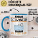 Schwimmerin Tasse Geschenk Ich Bin Schwimmerin Warum Weil Ich Es Kann Geschenkidee Geburtstag Blau Trendation