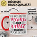 Mama und Oma Tasse Geschenk Muttertag Lustiger Spruch Rocke Beide Rot Trendation
