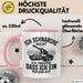Panzer-Fan Liebhaber Tasse Geschenk Ich Schnarche Nicht Ich Träume Dass Ich Ein Panzer Bin Rosa Trendation