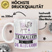 Tiermalerin Geschenk Tasse Becher Die Frau Die Allen Kann Geschenkidee für eine Tiermalerin Lustig Weiß Trendation