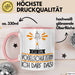 Geschenk für Vogelschützerin Tasse Lustige Geschenkidee Geburtstag Ich Bin Vogelschützerin Ich Darf Das Rosa Trendation