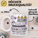 Tierheimvolontärin Tasse Geschenk Lustig Abstand Halten Hochleistungs-Tierheimvolontärin Mit Drang Zur Perfektion Bei Der Arbeit Weiß Trendation