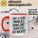 Marlies Tasse Geschenk Dat Is So'n Marlies Ding Dat Raffste Eh Nicht Geschenkidee Becher mit Name Rot Trendation