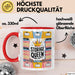 Haushalts Organisator Tasse Geschenk Lustige Geschenkidee Spruch Für Ordentliche Zuhause Liebhaber Rot Trendation