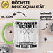 Schwägerschaft Tasse Geschenk für Schwägerschaft Der Mann Der Alles Kann Geschenkidee zum Geburtstag Grün Trendation
