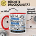 Songwriterin Tasse Geschenk Spruch Wer Will Schon Prinzessin Sein Wenn Man Auch Songwriterin Sein Kann Rot Trendation