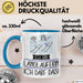 Geschenk für Langläuferin Tasse Lustige Geschenkidee Geburtstag Ich Bin Langläuferin Ich Darf Das Blau Trendation