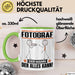 Fotograf Tasse Geschenk für Fotograf Der Mann Der Alles Kann Geschenkidee zum Geburtstag Grün Trendation