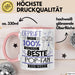 Beste Pop-Fan Der Welt Tasse Geschenk für Eine Pop-Fan Geprüft Und Sicher Geschenkidee Geburtstag Weihnachten Rosa Trendation