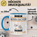 Wildtierbeobachterin Tasse Geschenk Ich Bin Wildtierbeobachterin Warum Weil Ich Es Kann Geschenkidee Geburtstag Blau Trendation