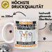 Schwiegergroßvater Tasse Geschenk für Schwiegergroßvater Geburtstag Lustiger Spruch Kaffee-Becher Was Ist Deine Superkraft Weiß Trendation
