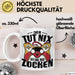 Gamer Geschenk Tasse Geschenkidee für Zocker Der Tut Nix Der Will Nur Zocken Jungs Geschenkdiee Gaming Weiß Trendation