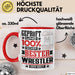Wrestler Geschenk Lustiger Spruch für Wrestler Geschenkidee Bester Wrestler Der Welt Rot Trendation