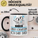 Geschenk für Singer-Songwriterin Tasse Lustige Geschenkidee Geburtstag Ich Bin Singer-Songwriterin Ich Darf Das Trendation