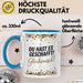 Schüler Abschluss Tasse Geschenk Lustige Geschenkidee Spruch Du Hast Es Geschafft Blau Trendation