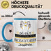 Rucksacktouristin Geschenk Tasse So Gut Kann Nur Eine Rucksacktouristin Aussehen Geschenkidee Geburtstag Weihnachten Lustig Blau Trendation