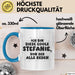 Stefanie Tasse Ich Bin Diese Coole Stefanie, Von Der Alle Reden Geschenk Blau Trendation