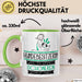 Hundebesitzerin Weil Es Keinen Schöneren Beruf Gibt Tasse Geschenk für Eine Hundebesitzerin Lustig Grün Trendation
