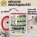 Uropa Geschenk Tasse Lustiger Spruch Erheben Sie Sich Der Uropa Betritt den Raum Rot Trendation