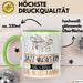 Jazz-Musikerin Geschenk Tasse Becher Die Frau Die Allen Kann Geschenkidee für eine Jazz-Musikerin Lustig Grün Trendation