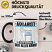 Aquarist Tasse Geschenk für Aquarist Der Mann Der Alles Kann Geschenkidee zum Geburtstag Schwarz Trendation