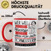 Tonmeisterin Tasse Geschenk Spruch Wer Will Schon Prinzessin Sein Wenn Man Auch Tonmeisterin Sein Kann Rot Trendation