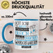 Wanderführerin Geschenk Becher Tasse Gott Schuf Alle Menschen Gleich Nur Die Besten Durfeten Wanderführerin Werden Geschenkidee Lustig Blau Trendation