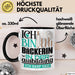 Bäckerin Ausbildung Start Geschenk Tasse Ich Bin Bäckerin In Der Ausbildung Ich Darf Das Kaffee-Becher Geschenkidee Schwarz Trendation