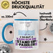 Stand-Up-Paddler Geschenk Tasse So Gut Kann Nur Ein Stand-Up-Paddler Aussehen Geschenkidee Kaffee-Becher Blau Trendation