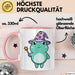 Frosch Tier Zauberer Tasse Geschenk Lustige Geschenkidee Spruch Rosa Trendation