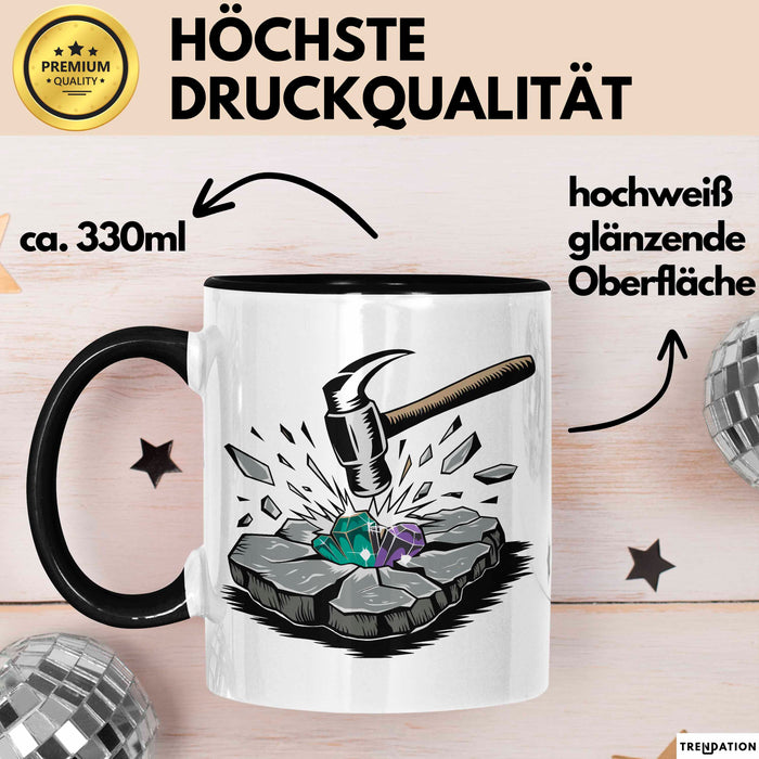 Geologe Tasse Geschenkidee für Felsenliebhaber Trendation