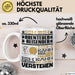 Abenteuerreisender Geschenk Kaffee-Tasse Geschenkidee für Abenteuerreisender Ich Bin Abenteuerreisender Ich Kann Es Dir Erklären Jedoch Nicht Für Dich Verstehen Spruch Lustig Weiß Trendation