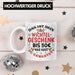 Wichtelgeschenk für 50 Euro Tasse Wichteln für Frauen Kollegen Wichtel-Tasse Schrott-Wichteln Schrottwichteln Weiß Trendation