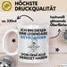 Keyboarder Geschenk Tasse Lustige Geschenkidee Geburtstag für Keyboarder Ich Bin Dieser Legendäre Keyboarder Von Dem Alle Geredet Haben Kaffee-Becher Weiß Trendation