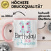 11 Birthday Princess Tasse Mädchen Geschenk 11. Geburtstag Krone Rosa Trendation
