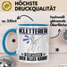 Kletterer Tasse Geschenk für Kletterer Der Mann Der Alles Kann Geschenkidee zum Geburtstag Blau Trendation