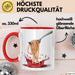 Pasta Fan Tasse Geschenkidee für Italienisches Essen Rot Trendation