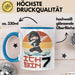 Kinder Tasse Geschenk Ich Bin 7 Ninja Junge Geburtstag Spruch Blau Trendation