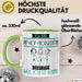 Hip-Hop-Produzentin Tasse Geschenk Ich Bin Hip-Hop-Produzentin Warum Weil Ich Es Kann Geschenkidee Geburtstag Grün Trendation