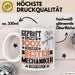 Mechaniker Geschenk Lustiger Spruch für Mechaniker Geschenkidee Bester Mechaniker Der Welt Weiß Trendation
