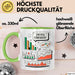 Statistiker Tasse Geschenk Lustige Geschenkidee Spruch Für Daten Analysten Grün Trendation