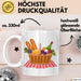 Picknick Fan Tasse Geschenkidee für Draußen Essen Liebhaber Weiß Trendation